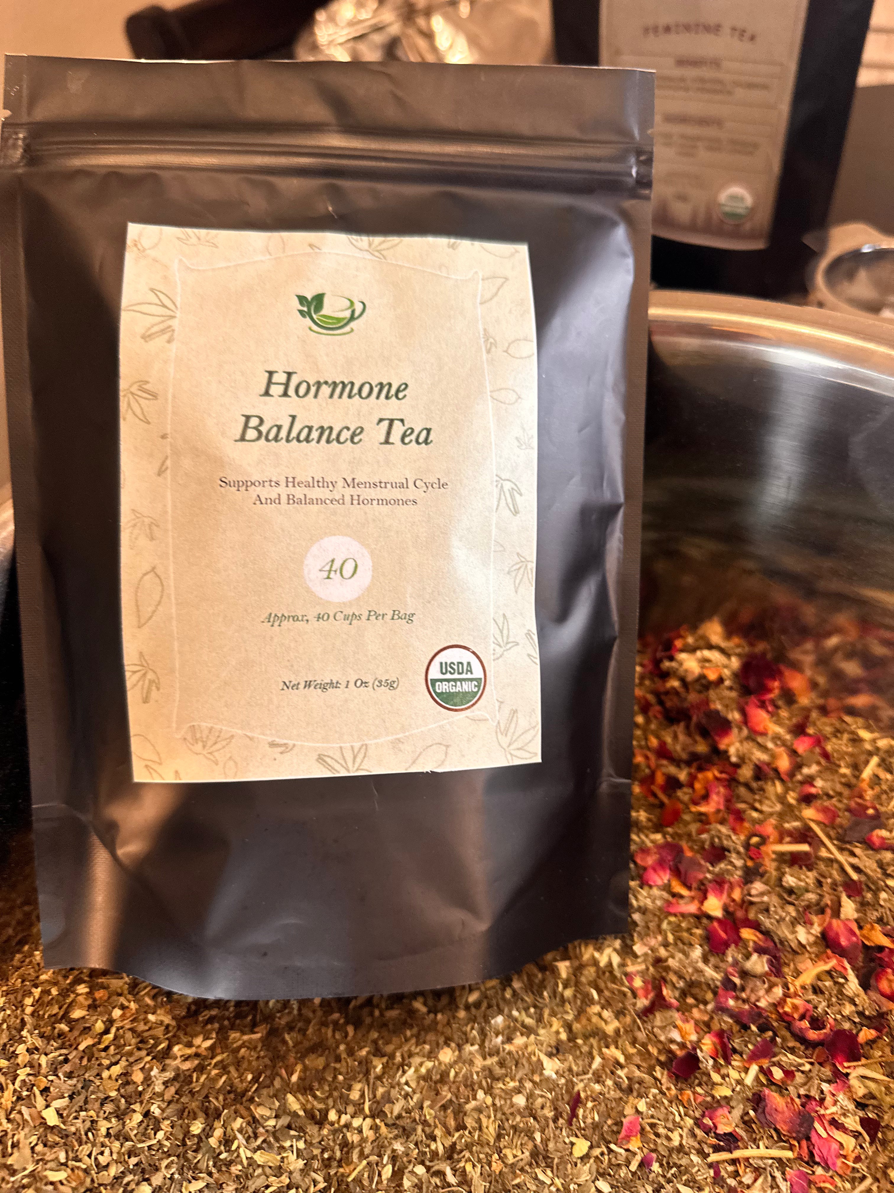 Hormone balance tea